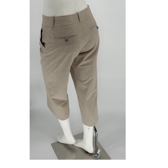 The‎ Limited Collection Cassidy Tan Cropped Dress Pants 10 Preppy Academia 99-05 - Picture 6 of 13